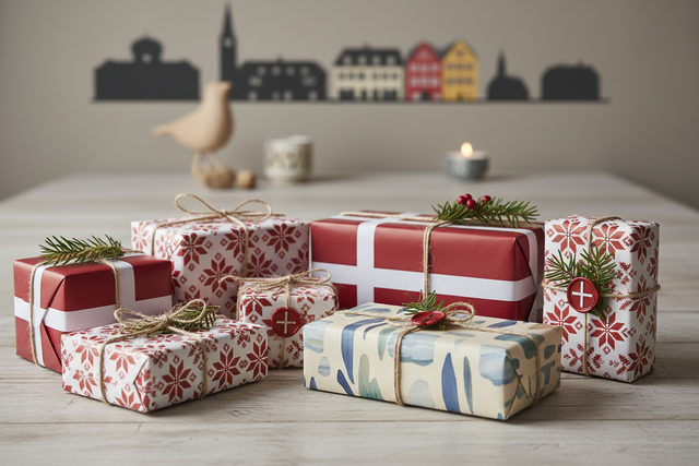 small rapped christmas gifts, copenhagen edition
