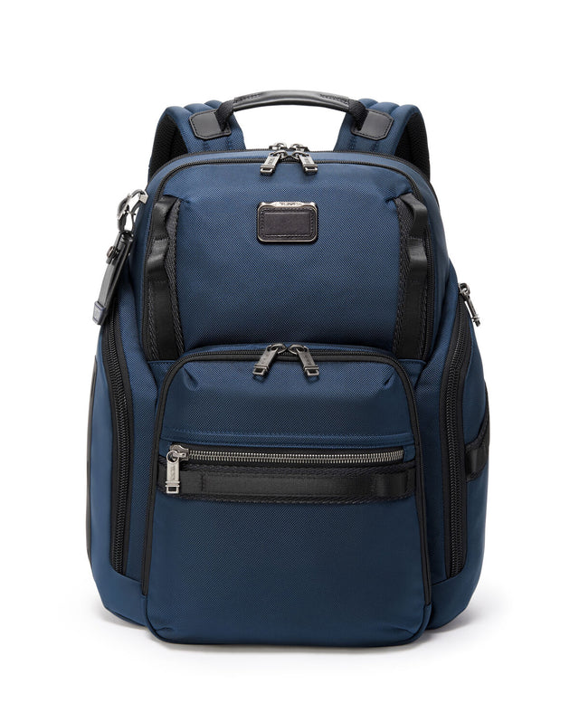 TUMI Alpha Bravo Search Backpack Navy front