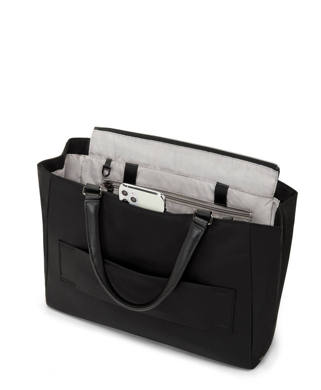 TUMI Voyageur Valetta Medium Tote Black Gunmetal additional view