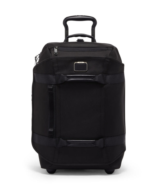 TUMI Alpha Bravo Convertible 2-Wheeled Backpack Cabin Black front