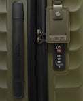 TUMI 19 Degree Expandable Cabin Olive Texture open interior