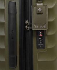 TUMI 19 Degree Expandable Cabin Olive Texture open interior