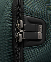 TUMI Alpha TUMI Brief Pack Deep Pine open interior