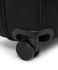 TUMI Alpha Compact Cabin Black open interior