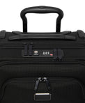 TUMI Alpha Office Expandable Cabin Black open interior