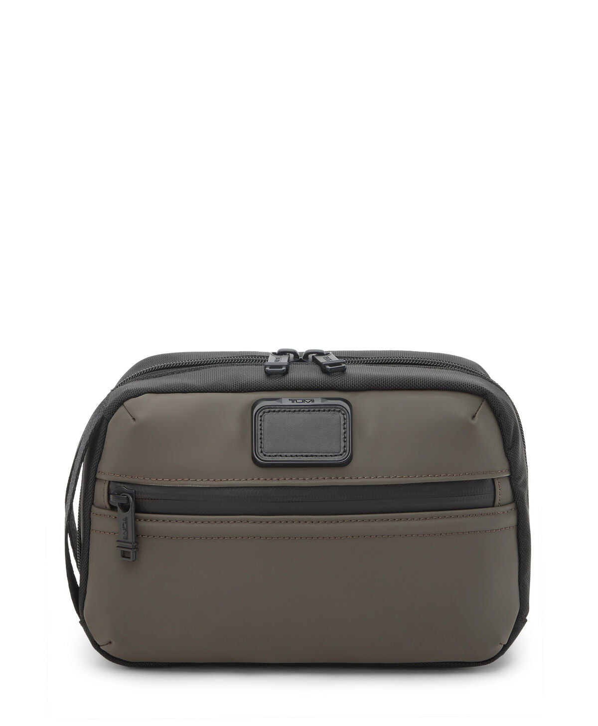 TUMI Alpha Bravo Response Travel Kit Terra Brown front