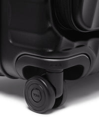 TUMI 19 Degree Front Access Medium Black Texture open interior