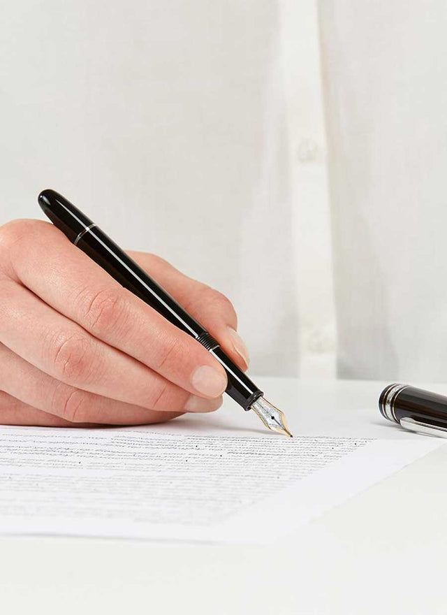 Montblanc Meisterstück Platinum-Coated Classique Fyldepen