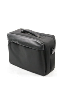 Cox Laptop Briefcase Nylon m. Læder Stor