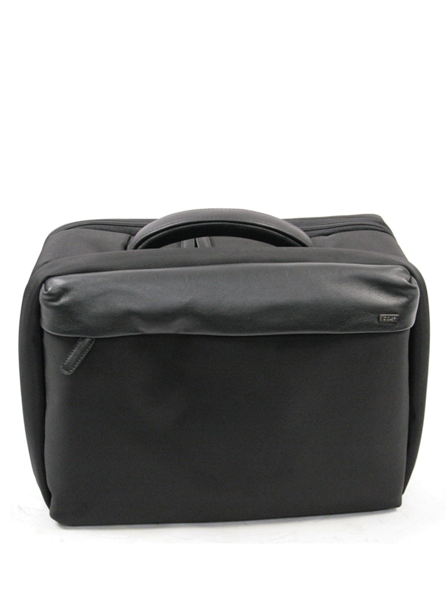 Cox Laptop Briefcase Nylon m. Læder Stor