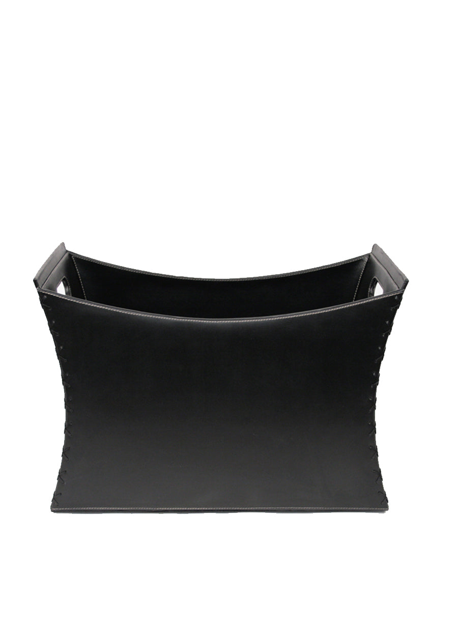 Large Magazine Holder in leather