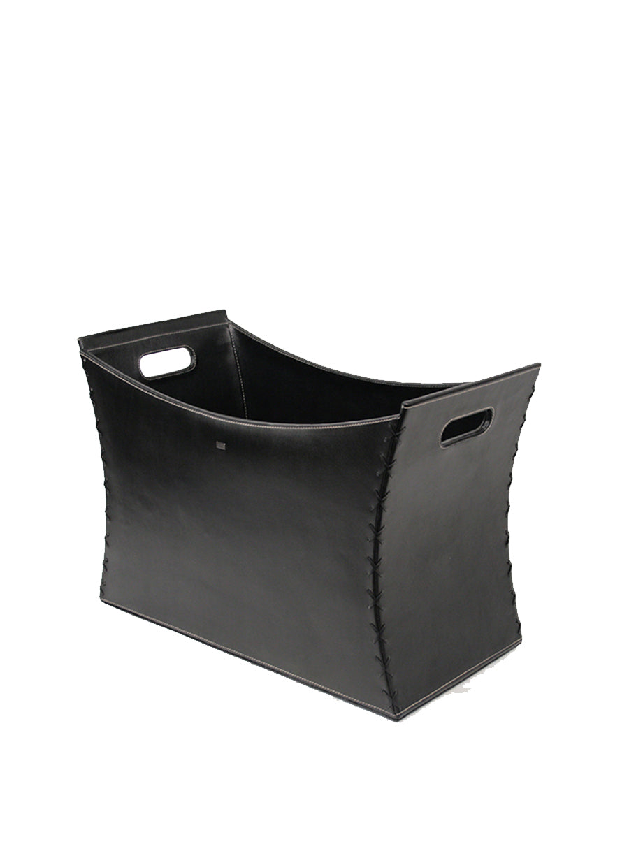 Large Magazine Holder in leather