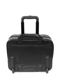 KKDK Trolley Cabin suitcase in leather