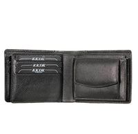 KKDK Black Wallet 2 in 1 with coin compartment