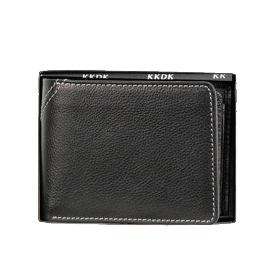 KKDK Black Wallet 2 in 1 with coin compartment