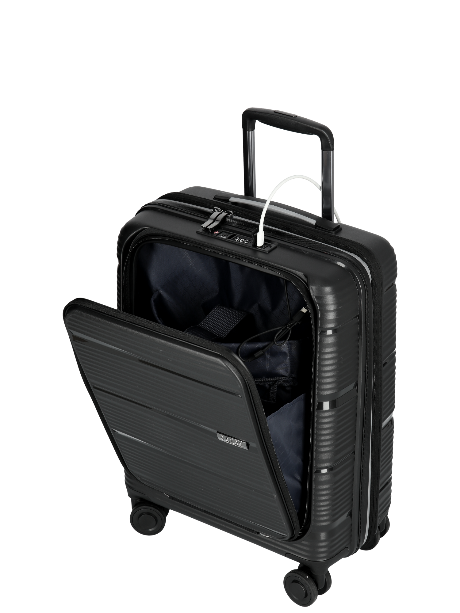 Wire KKDK Kabine Kuffert m. Frontlomme og USB