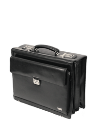 KKDK Wide PC Briefcase Leather 