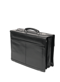 KKDK Wide PC Briefcase Leather 