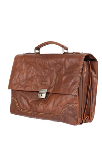 KKDK Briefcase Brun Læder 1 Poc