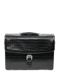 KKDK Briefcase Croco Leather