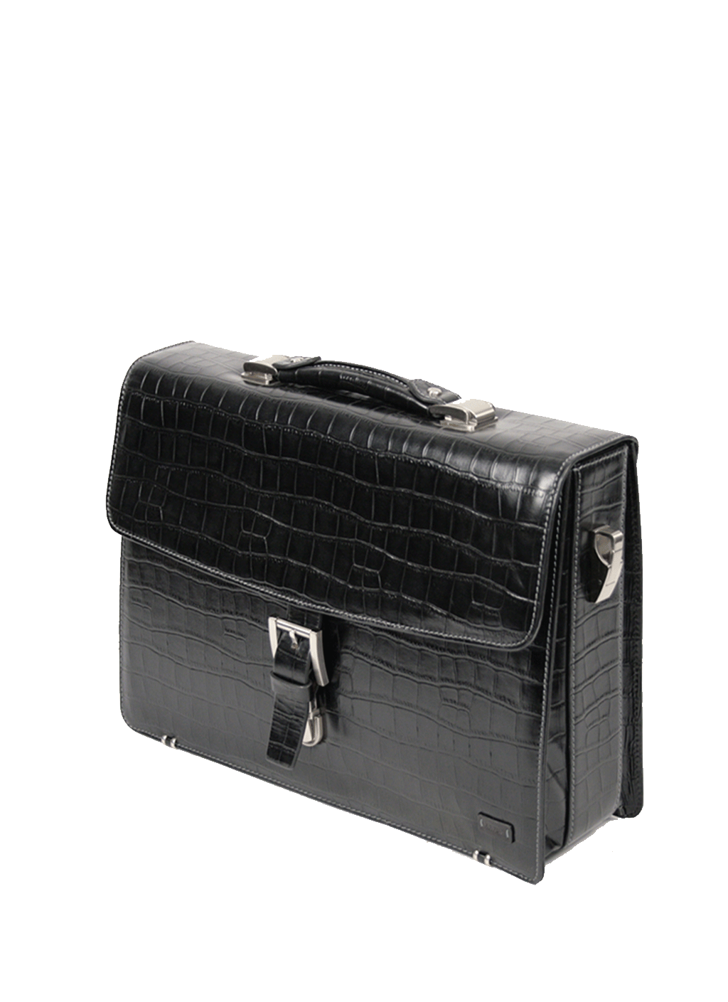 KKDK Briefcase Croco Leather