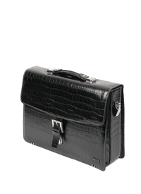 KKDK Briefcase Croco Leather