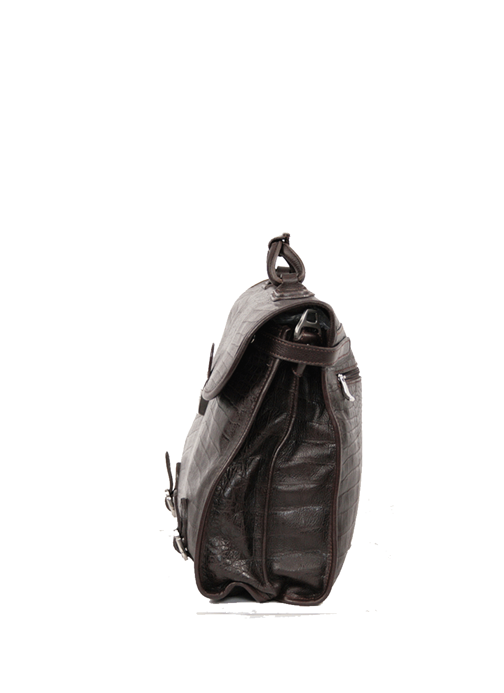 KKDK Briefcase Italian Croco Leather