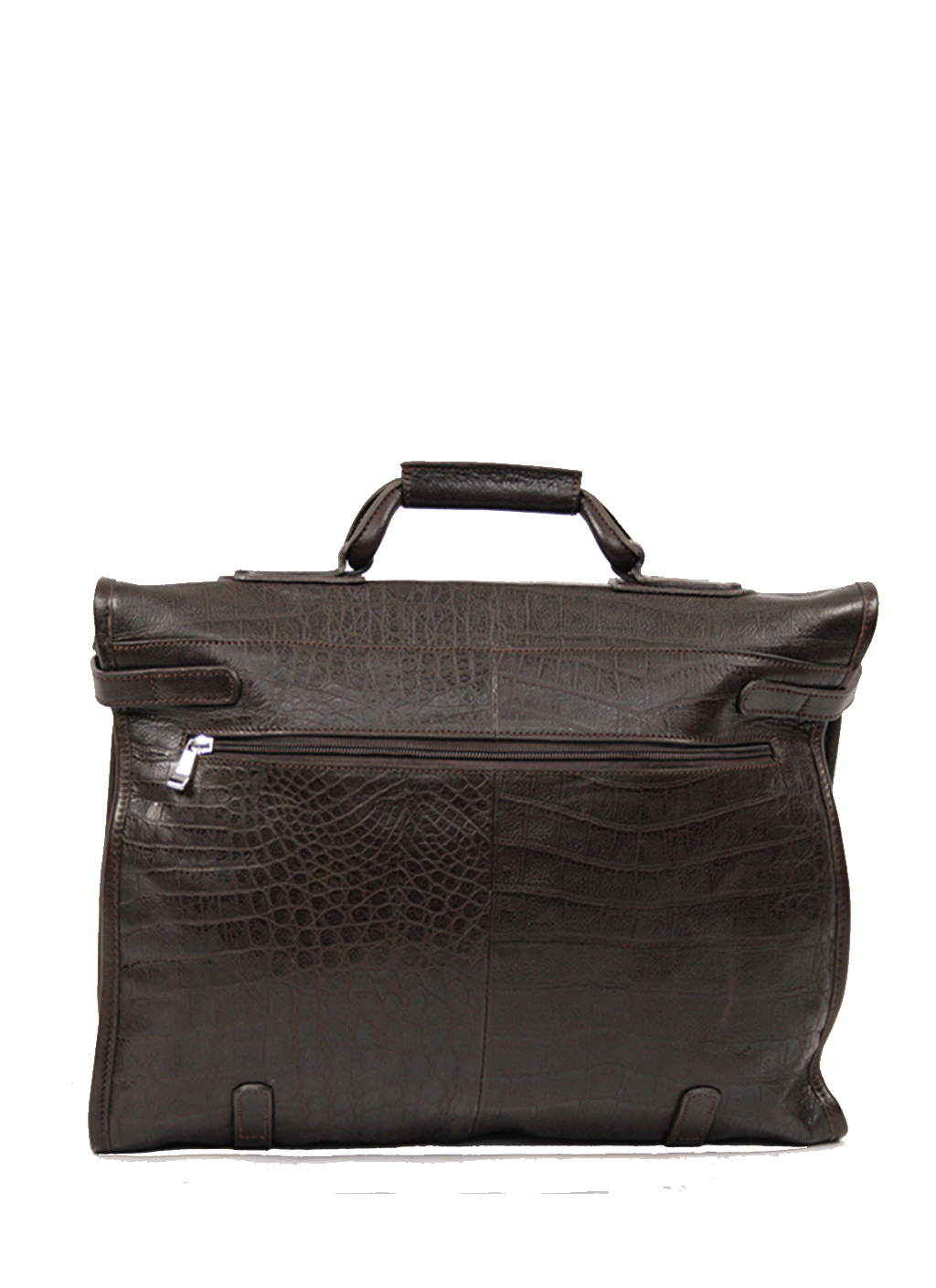 KKDK Briefcase Italian Croco Leather